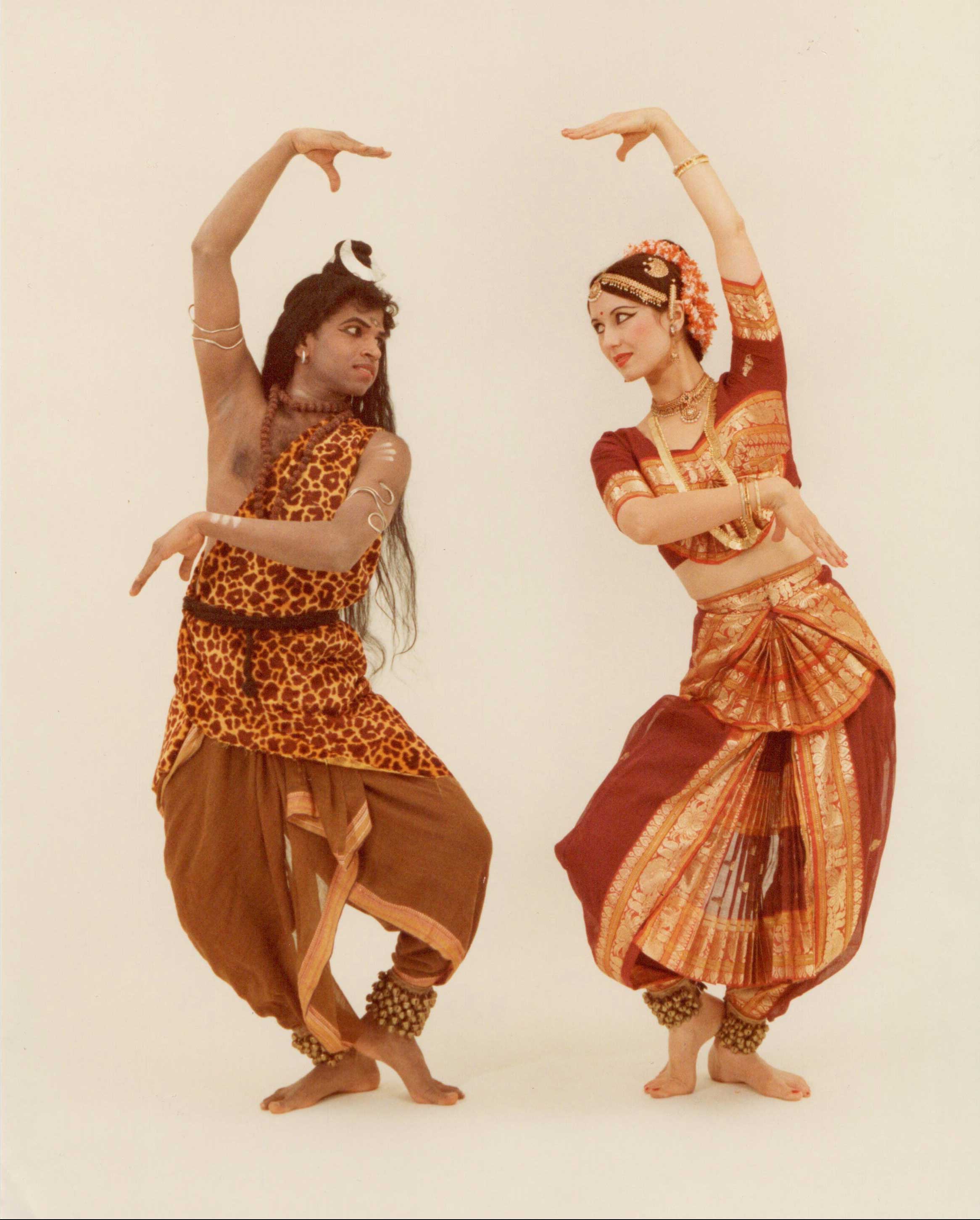 Keshava und Esther als Shiva und Parvati